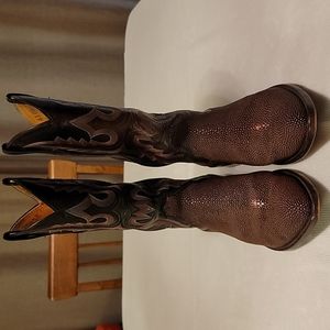 A gorgeous pair of Burgundy Rios of Mercedes Stingray Western boots, 10.5 D